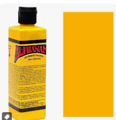 Alphanamel Dark Yellow 8oz